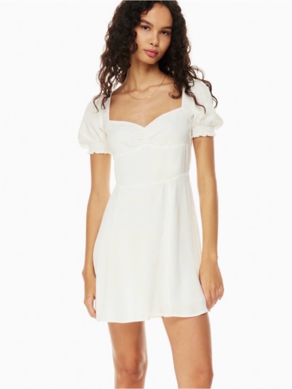 aritzia tinsley sweetheart dress